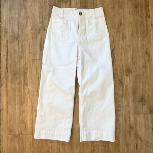 Anthropologie The Colette Crop Wide-Leg Jeans by Maeve - Picture 2 of 4